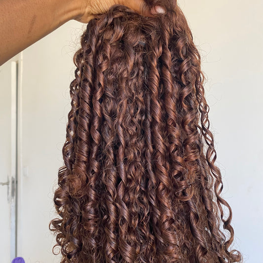 Brown Spanish Curl