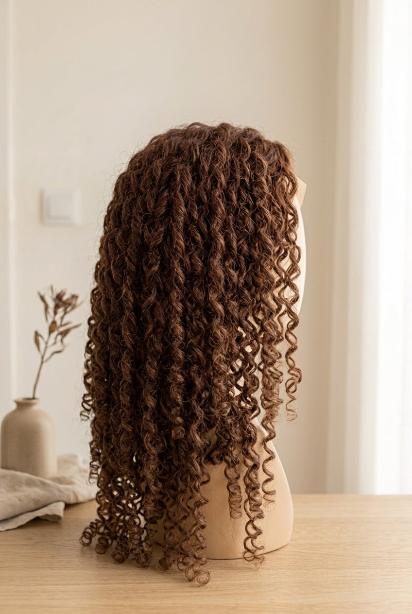 Brown Spanish Curl